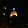 Empire State Building Lights Up A Rainbow